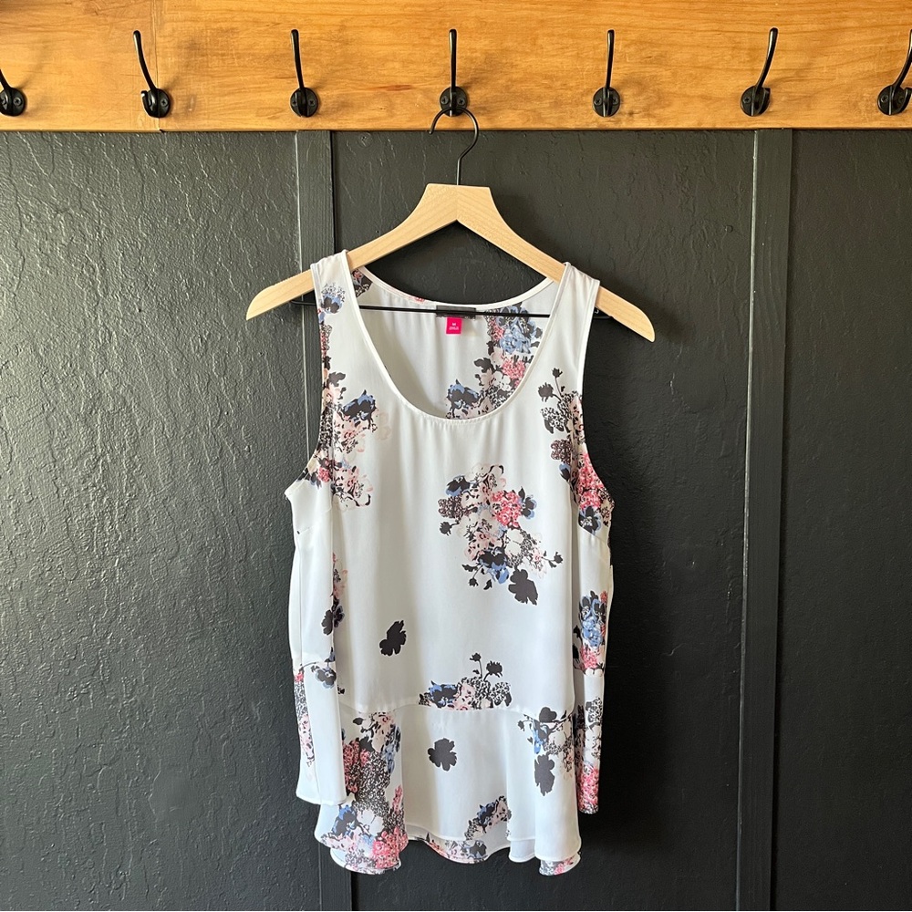 Vince Camuto Floral Sleeveless Top